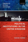 Cover: Political Institutions in the United Kingdom - Oxford University Press
