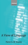 Cover: A View of Language - Oxford University Press