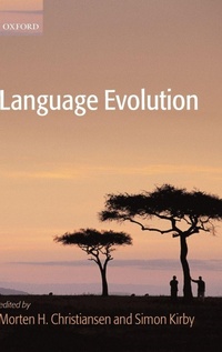 Enlarge image Cover: Language Evolution - Oxford University Press