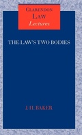 Cover: The Law's Two Bodies - Oxford University Press