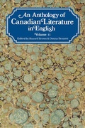 Cover: An Anthology of Canadian Literature in English - Oxford University Press Canada