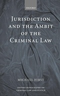 Bild: Jurisdiction and the Ambit of the Criminal Law - Oxford University Press