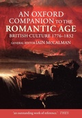 Cover: An Oxford Companion to the Romantic Age - Oxford University Press