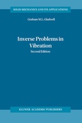Cover: Inverse Problems in Vibration - Springer