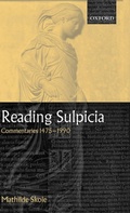 Cover: Reading Sulpicia - Oxford University Press
