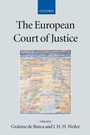 Cover: The European Court of Justice - Oxford University Press