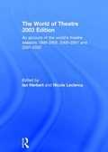 Cover: World of Theatre 2003 Edition - Routledge