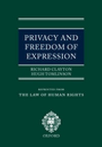 Enlarge image Cover: Privacy and Freedom of Expression - Oxford University Press