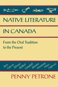 Enlarge image Cover: Native Literature in Canada - Oxford University Press, Canada