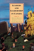Cover: Leaders and Leadership in Canada - Oxford University Press, Canada