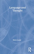 Cover: Language and Thought - Routledge