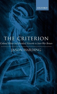 Enlarge image Cover: The Criterion - Oxford University Press