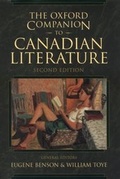 Cover: The Oxford Companion to Canadian Literature - Oxford University Press, Canada