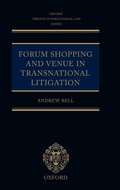 Abbildung von: Forum Shopping and Venue in Transnational Litigation - Oxford University Press