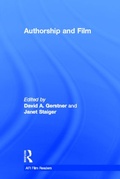 Cover: Authorship and Film - Routledge