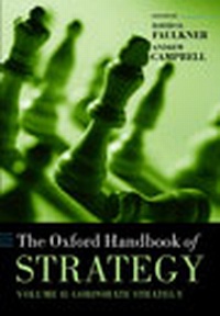 Enlarge image Cover: The Oxford Handbook of Strategy - Oxford University Press