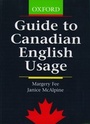 Cover: Guide to Canadian English Usage - Oxford University Press, Canada