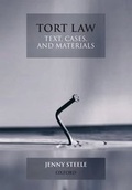 Cover: Tort Law - Oxford University Press
