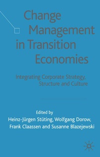 Abbildung von: Change Management in Transition Economies - Palgrave Macmillan
