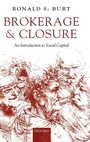 Cover: Brokerage and Closure - Oxford University Press