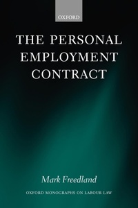 Abbildung von: The Personal Employment Contract - Oxford University Press