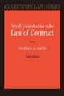 Cover: Atiyah's Introduction to the Law of Contract - Oxford University Press