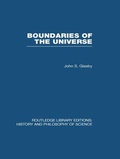Cover: Boundaries of the Universe - Routledge