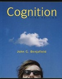 Enlarge image Cover: Cognition - Oxford University Press, Canada