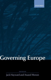 Enlarge image Cover: Governing Europe - Oxford University Press