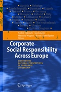Cover: Corporate Social Responsibility Across Europe - Springer