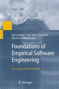 Cover: Foundations of Empirical Software Engineering - Springer