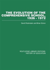 Enlarge image Cover: The Evolution of the Comprehensive School - Routledge