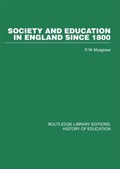 Cover: Society and Education in England Since 1800 - Routledge