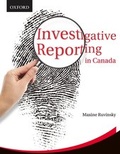 Cover: Investigative Reporting in Canada - Oxford University Press, Canada