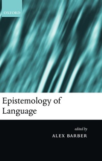 Enlarge image Cover: Epistemology of Language - Oxford University Press