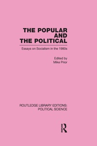 Enlarge image Cover: The Popular and the Political - Routledge