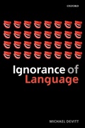 Cover: Ignorance of Language - Oxford University Press