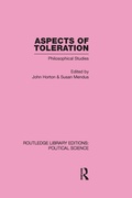 Cover: Aspects of Toleration - Routledge