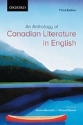 Cover: An Anthology of Canadian Literature in English - Oxford University Press, Canada