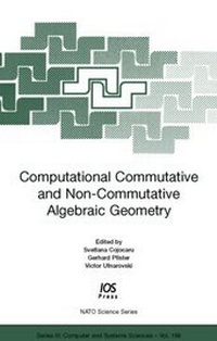 Abbildung von: Computational Commutative and Non-Commutative Algebraic Geometry - IOS Press,US