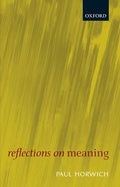 Cover: Reflections on Meaning - Oxford University Press