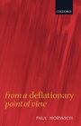 Cover: From a Deflationary Point of View - Oxford University Press
