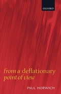 Cover: From a Deflationary Point of View - Oxford University Press