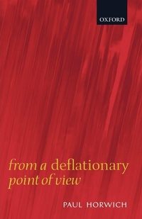 Enlarge image Cover: From a Deflationary Point of View - Oxford University Press