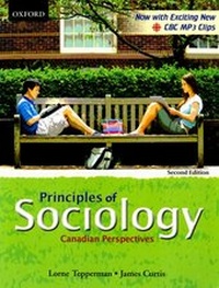 Enlarge image Cover: Principles of Sociology - Oxford University Press, Canada