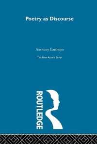 Enlarge image Cover: Poetry as Discourse - Routledge