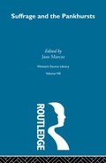 Cover: Suffrage and the Pankhursts - Routledge