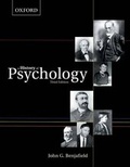 Cover: A History of Psychology - Oxford University Press, Canada