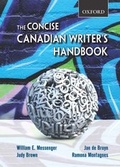 Cover: The Concise Canadian Writer's Handbook - Oxford University Press, Canada