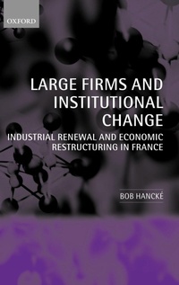 Enlarge image Cover: Large Firms and Institutional Change - Oxford University Press